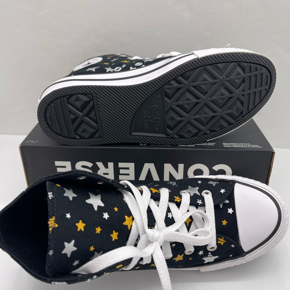 Converse WMNS Star Pattern High-Top
CTAS EVA LIFT HI
BLACK/SILVER/GOLD Sneakers - Picture 15 of 16
